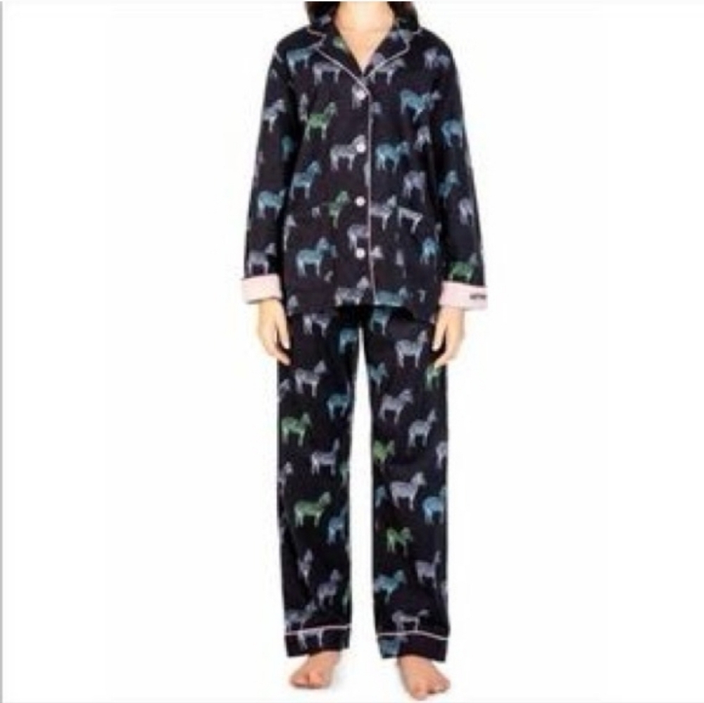 PJ Salvage Wild One Zebra Pajama Set